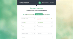 Desktop Screenshot of caffecafe.com